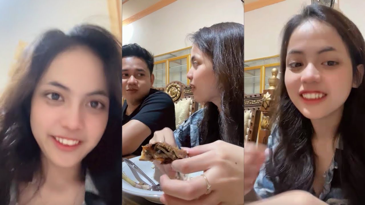 Live sambil makan Putri Isnari dan Abdul azis