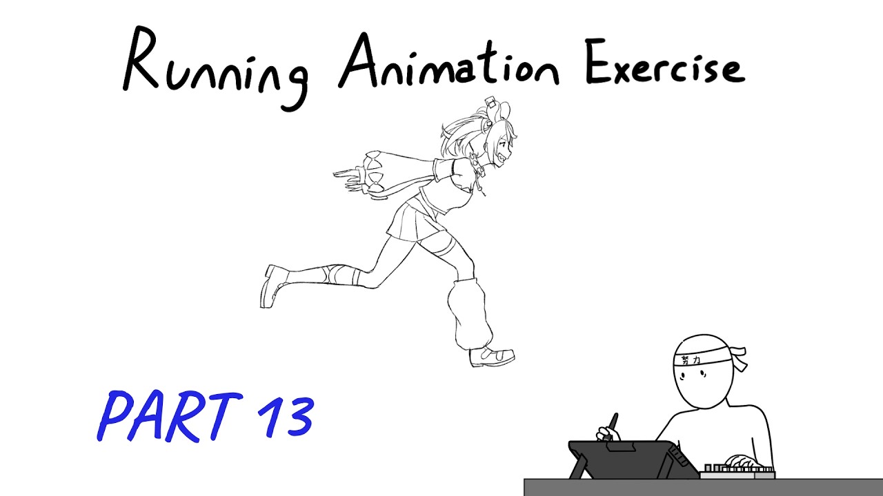 【Daily Practice 2.0】 Running Animation Exercise part13