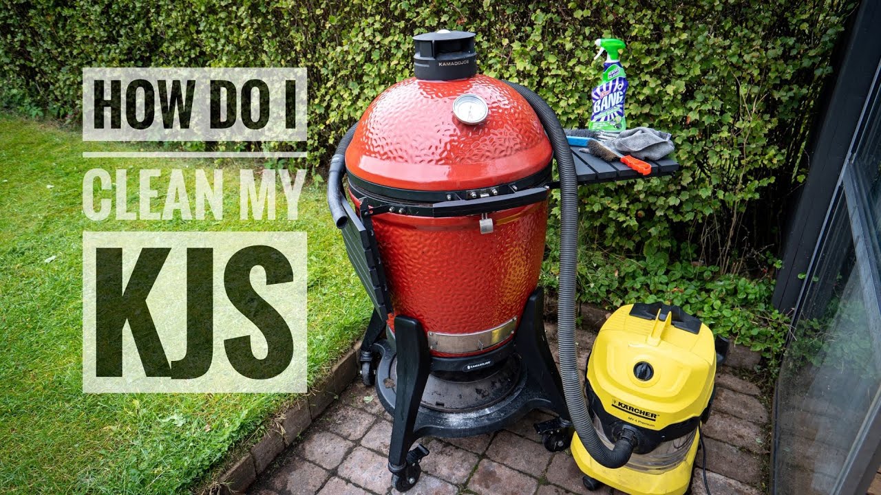 How i clean my Kamado Joe grills