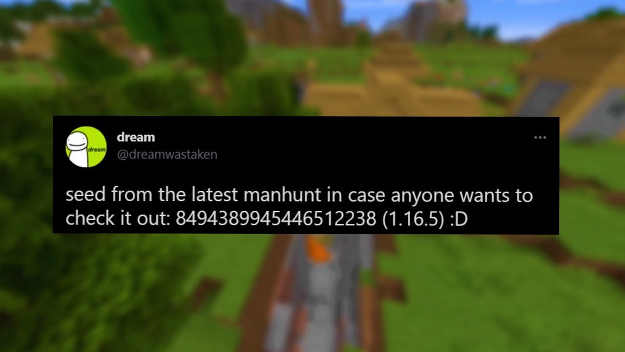 Minecraft Speedrunner VS 5 Hunters SEED