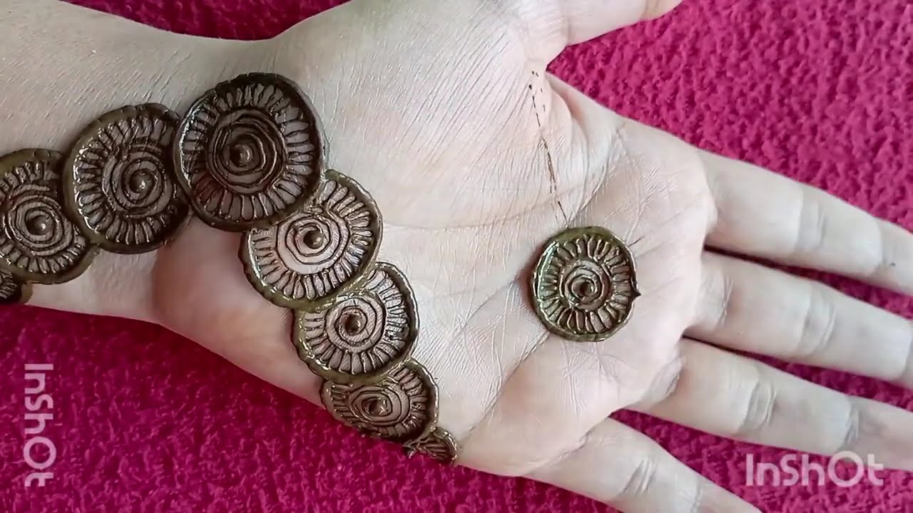 Front Mehndi Design | New Trending 2026 | Floral Mehndi Design Tutorial | Design with Geetanjali 21