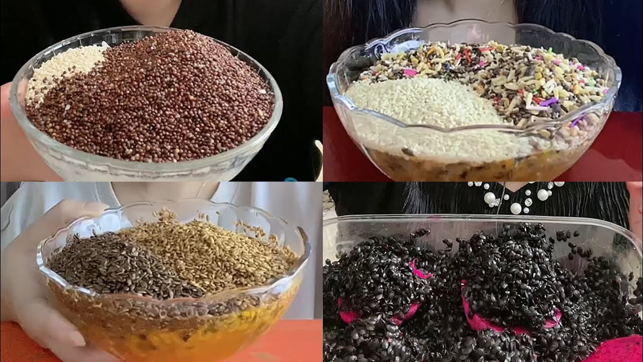 cut | mix seeds with passion fruit and dragon fruit eating