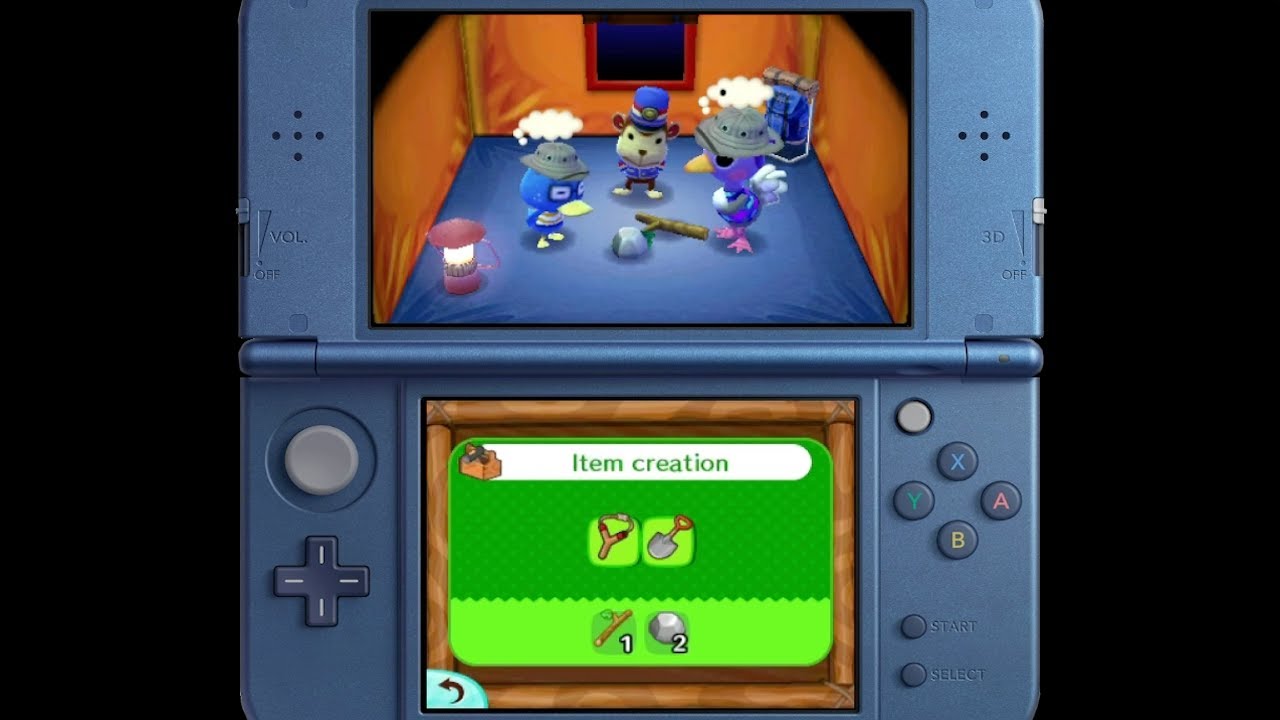 [3DS] Animal Crossing: New Leaf - Welcome amiibo "Desert Island Escape" Beginner 1 Again