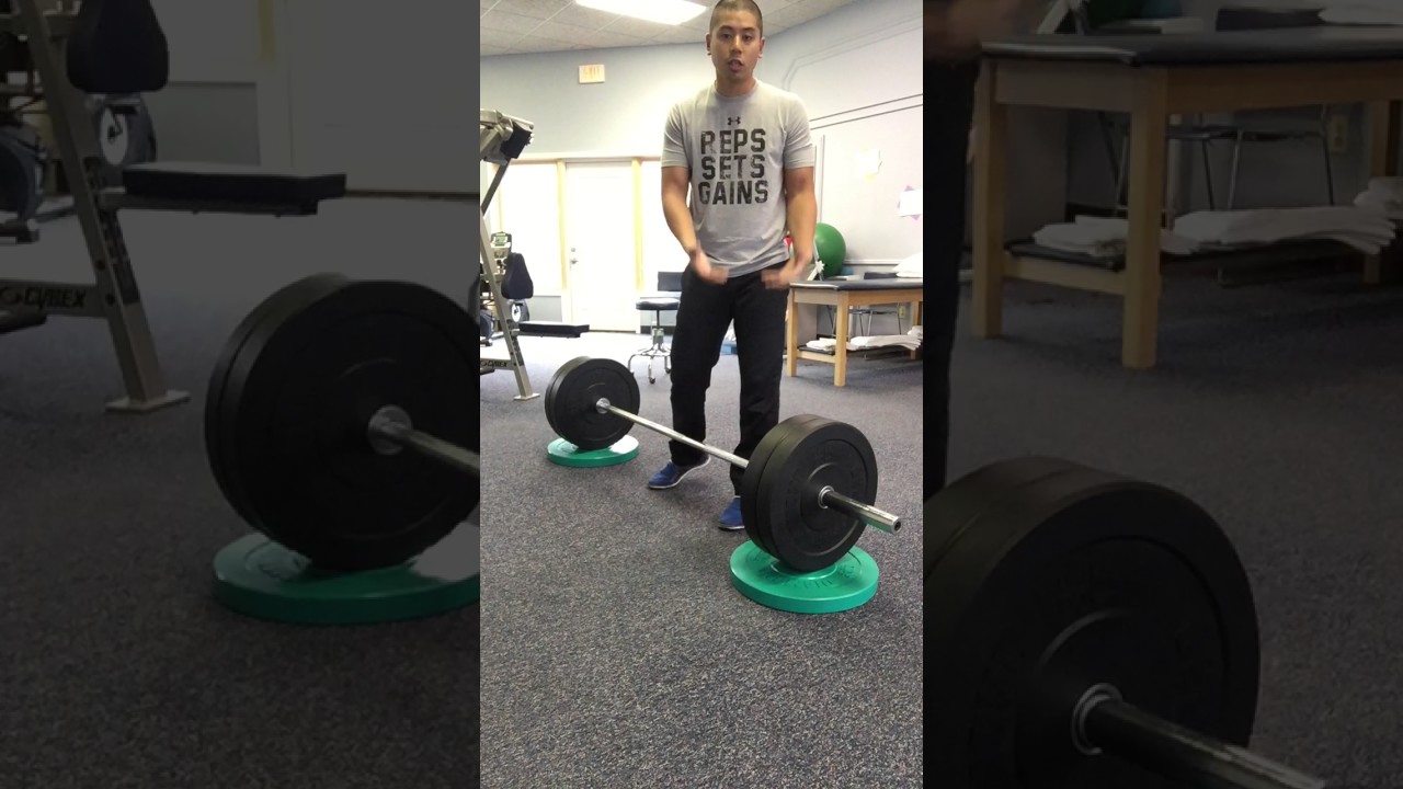 Barbell Deadlift Isometrics
