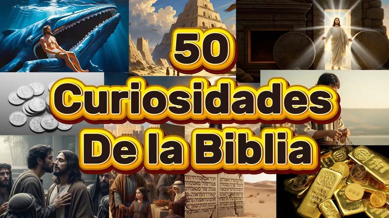 😱 ¡50 DATOS CURIOSOS DE LA BIBLIA QUE NO SABÍAS! 🤯📖