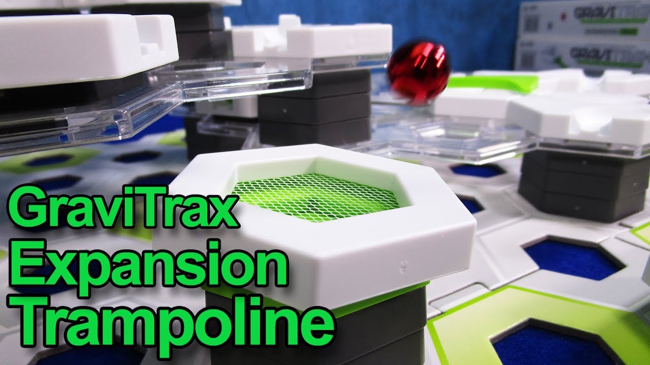 GraviTrax Expansion Trampoline! Review by Marble Grooves