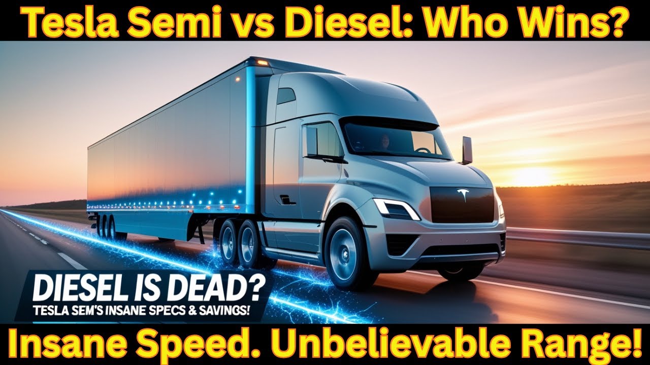 Tesla Semi захватывает рынок: рекордные характеристики и огромная экономия средств!