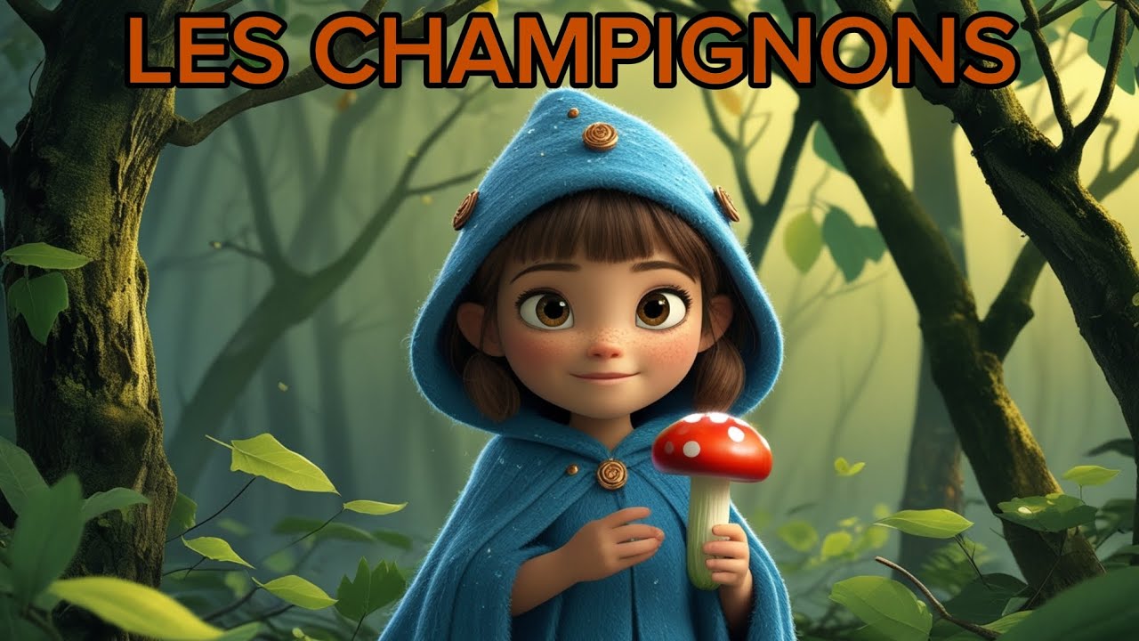 🎵 LES CHAMPIGNONS 🍄&zwj;🟫 - Comptines et chansons amusantes pour enfants et b&eacute;b&eacute;s