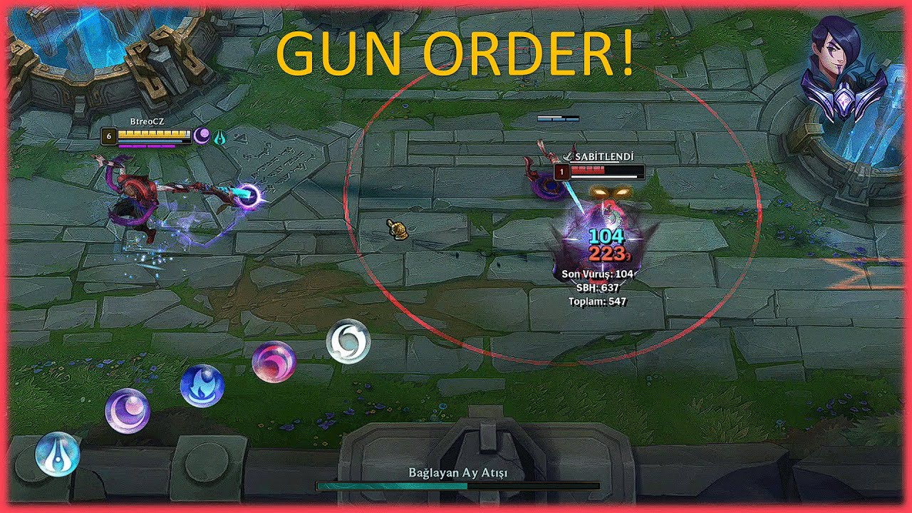 Gun Rotation Guide for Aphelios