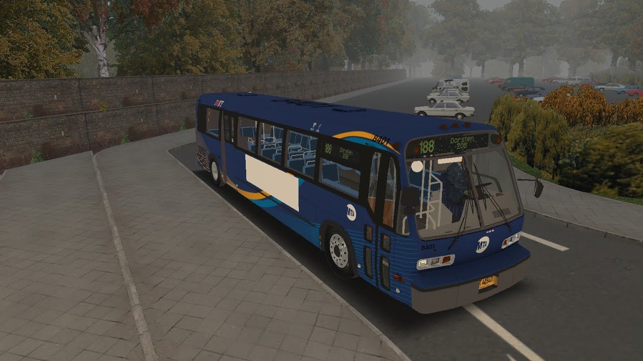 NY MTA NOVABUS RTS BUS 8401 ON THE 188 IN OMSI 2 NEW YORK NEW COLORS