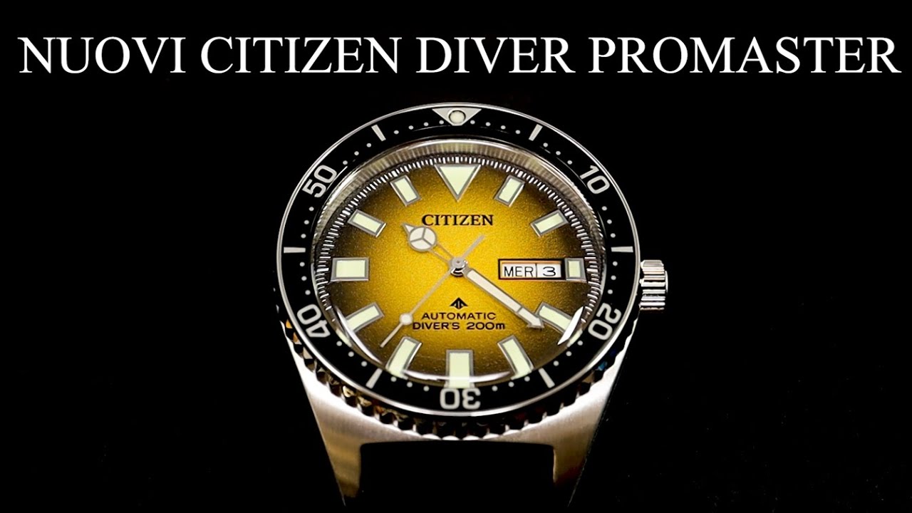 CITIZEN questa volta hai SPACCATO (finalmente..)! Nuovi Promaster Marine