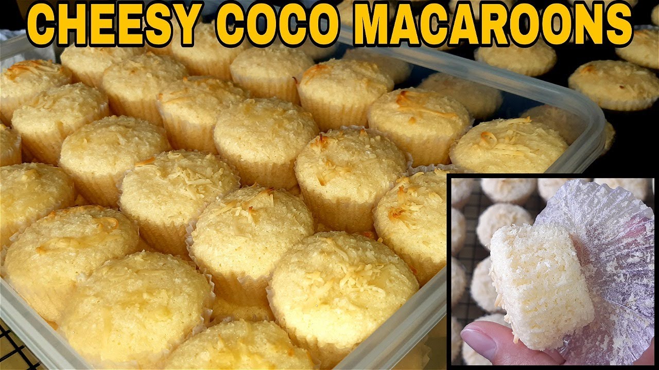 CHEESY COCO MACAROONS | Easy & Negosyo Recipe