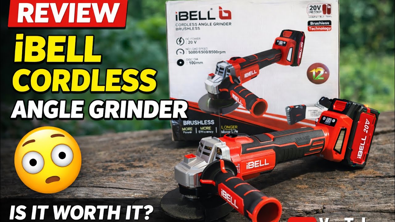 iBELL Angle Grinder Machine | Best for Home & Workshop| Heavy Duty ~~~~~