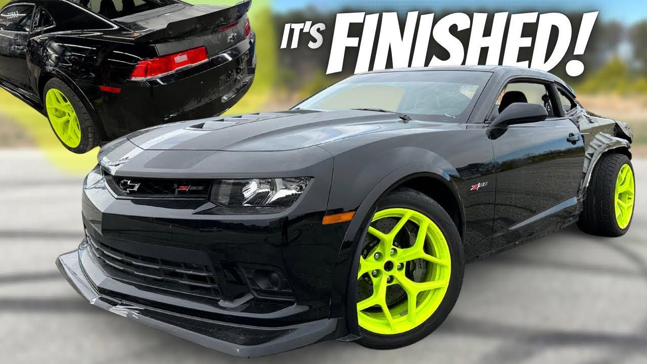 Я ИСПРАВИЛ ЭТУ СУММУ z28 Camaro от Copart