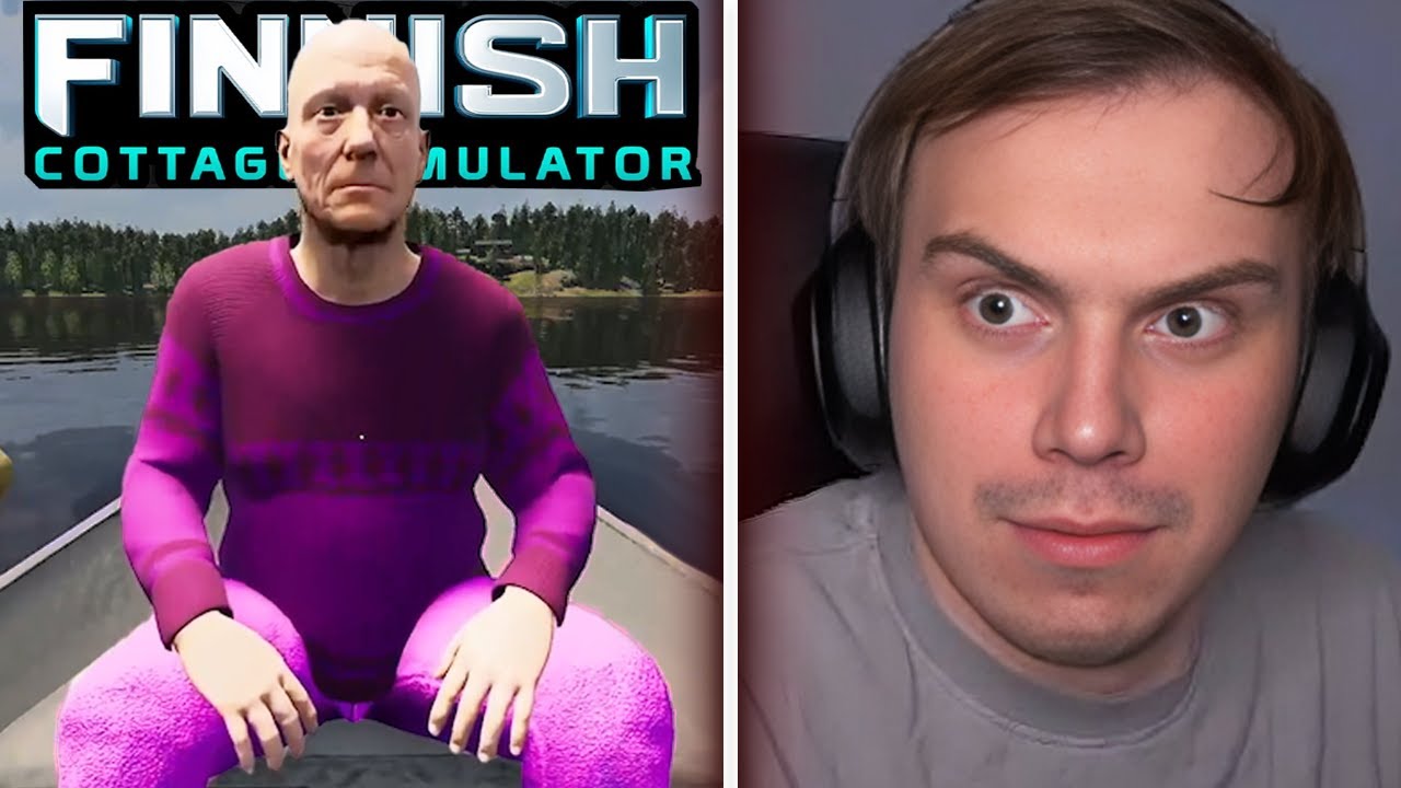 ГЛЕБ ОТДЫХАЕТ в ЗАГОРОДНОМ ДОМЕ в Finnish Cottage Simulator (Танкзор, Формикс) | Sasavot