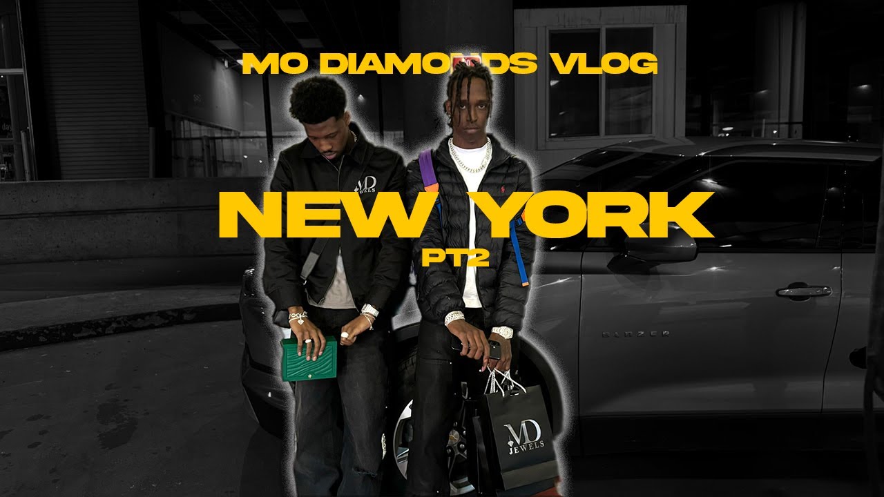 Mo Diamond Vlog : New York Diamond District Pt2