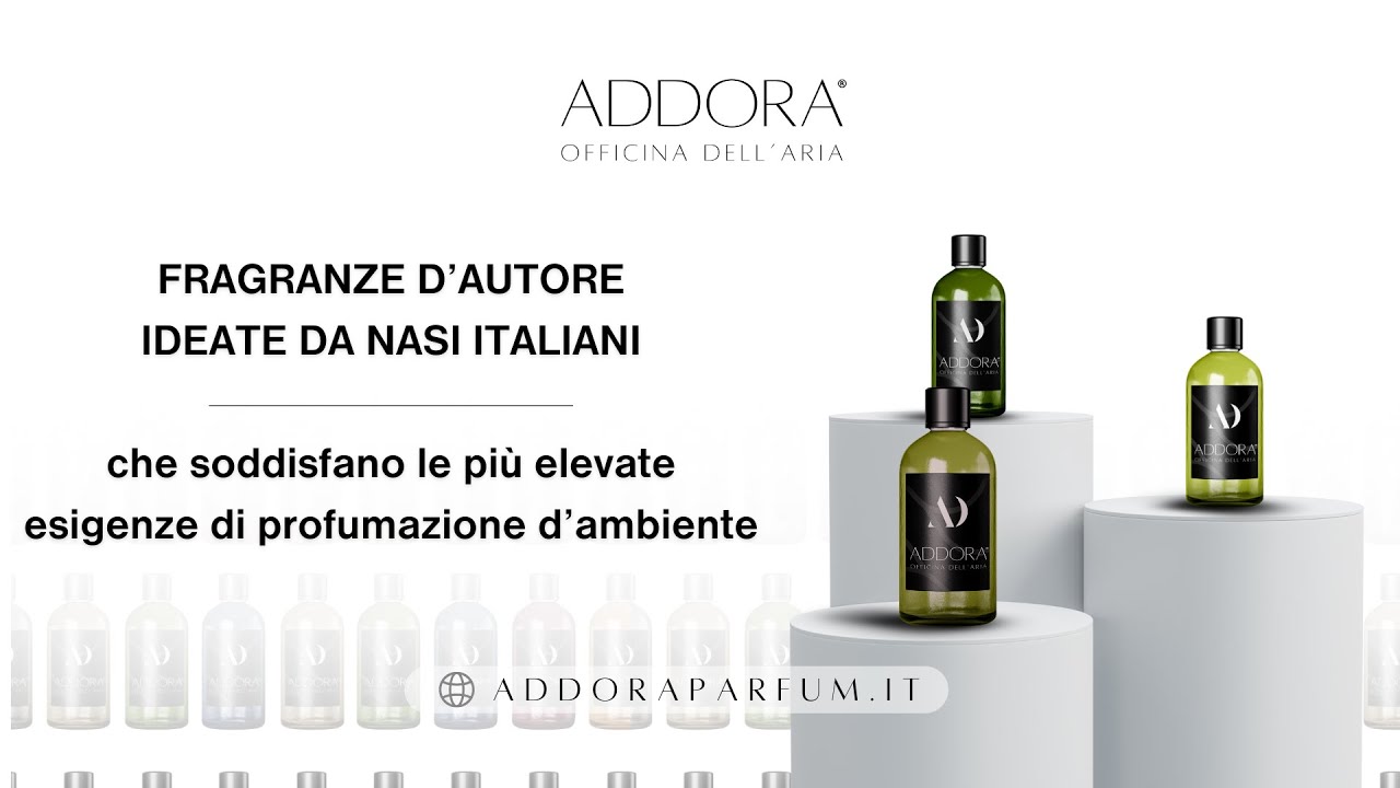 Tutte le fragranze d'autore: esplorale | ADDORA officina dell'aria