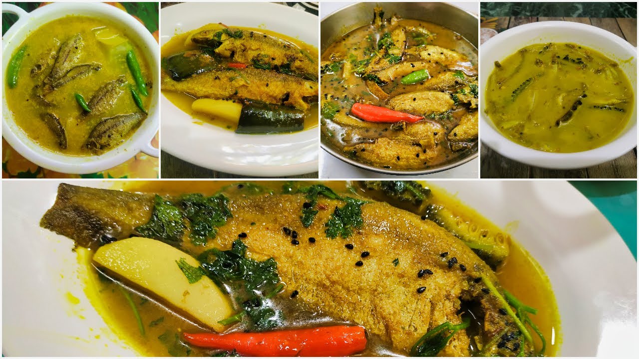 গরমে উপযোগী ৫ টি ছোট মাছের সনাতনী রান্না /5 in 1, small fish curry