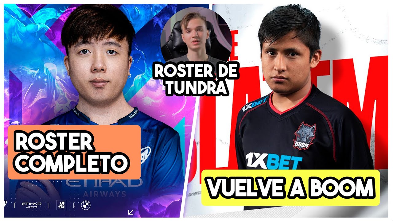 Dota 2: SLATEMS VUELVE A BOOM, NIGMA YA TIENE ROSTER Y EL NUEVO ROSTER DE TUNDRA - Pancho Justo