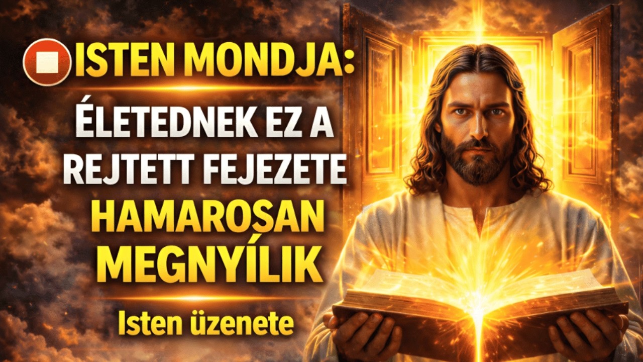 🛑 ISTEN MONDJA: Életednek ez a rejtett fejezete hamarosan megnyílik | Isten üzenete