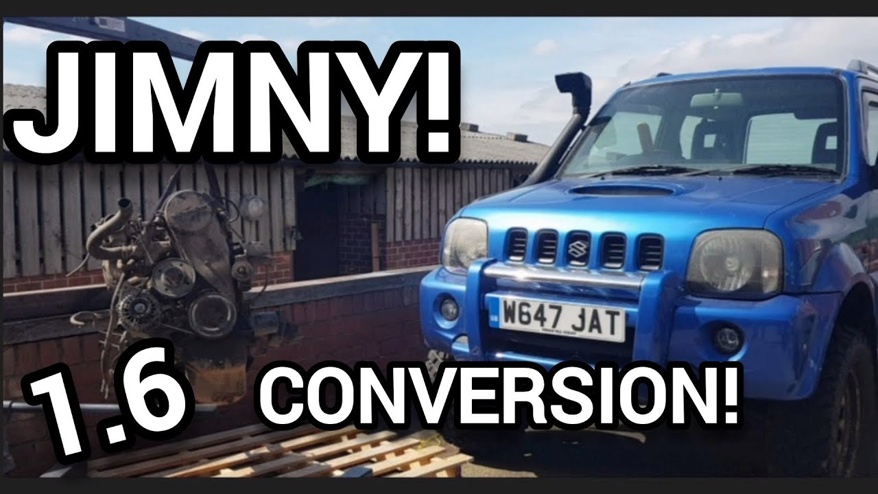 Suzuki Jimny 1.6 Engine Conversion ( BIG JIM ) Off Road Test Drive Power Upgrade Suzuki Vitara