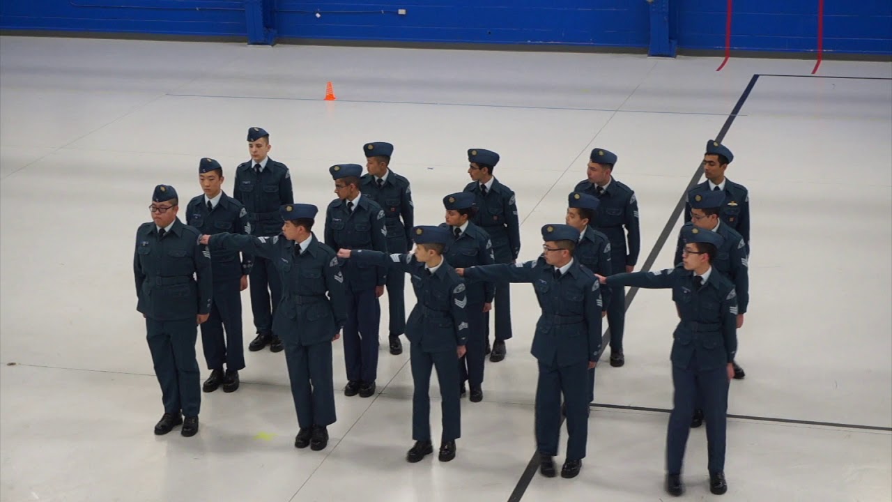 2018 NGTA Competition: 883 Air Commodore Leonard Birchall Drill Without Arms Team