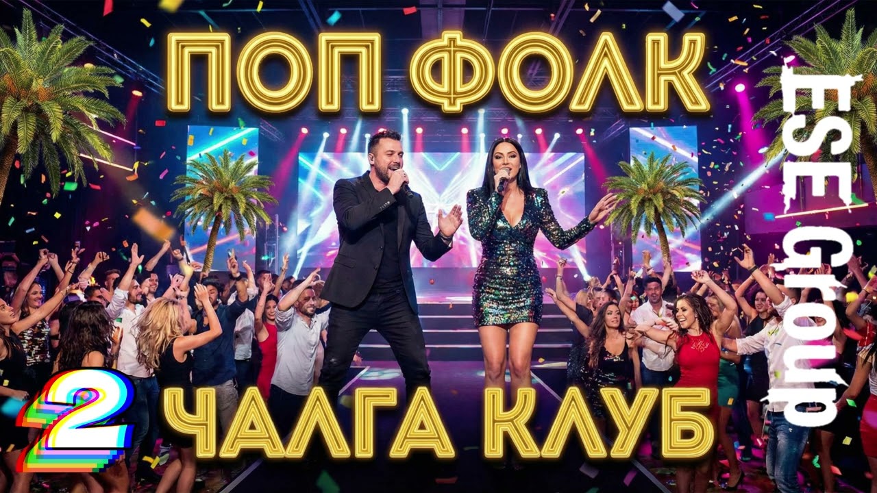 Чалга клуб 2 - ПОП-ФОЛК ∽ ESE Group (◕‿◕) #popfolk  #folk #bulgarian #chalga