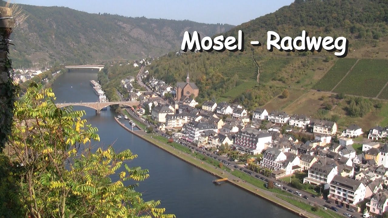 Mosel Radweg von Koblenz nach Perl