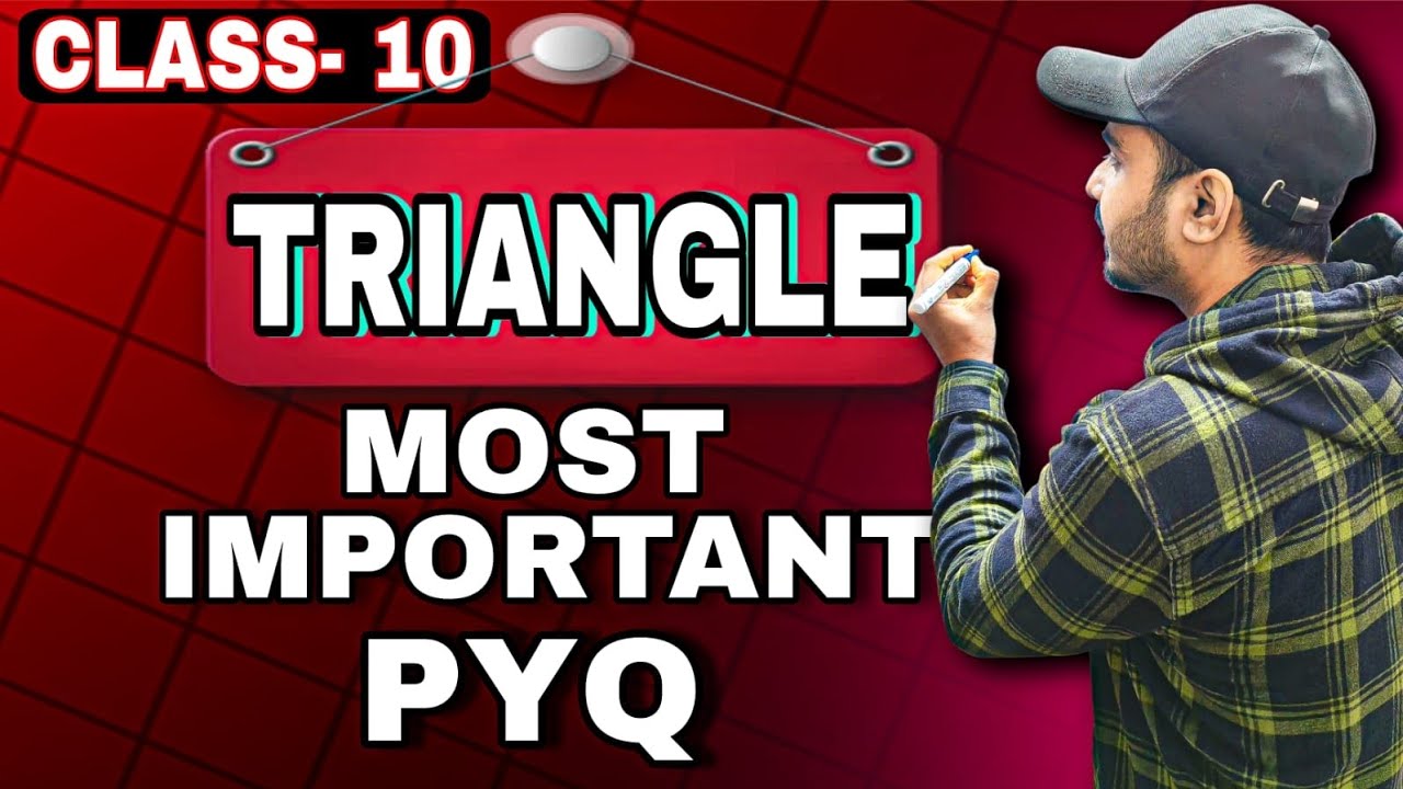 TRIANGLE - Most Important Questions | Class- 10 Maths Chapter 6 PYQs | By Rahul Sir 