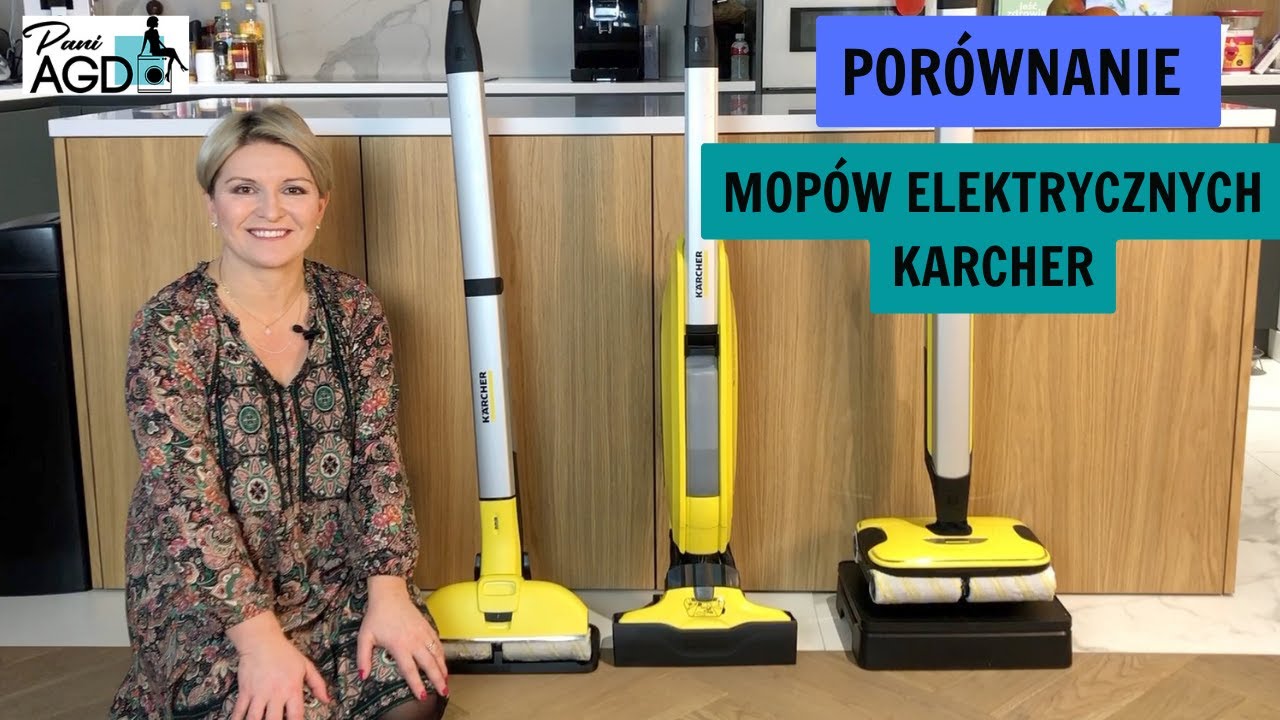 Mopy elektryczne Karcher - porównanie modeli