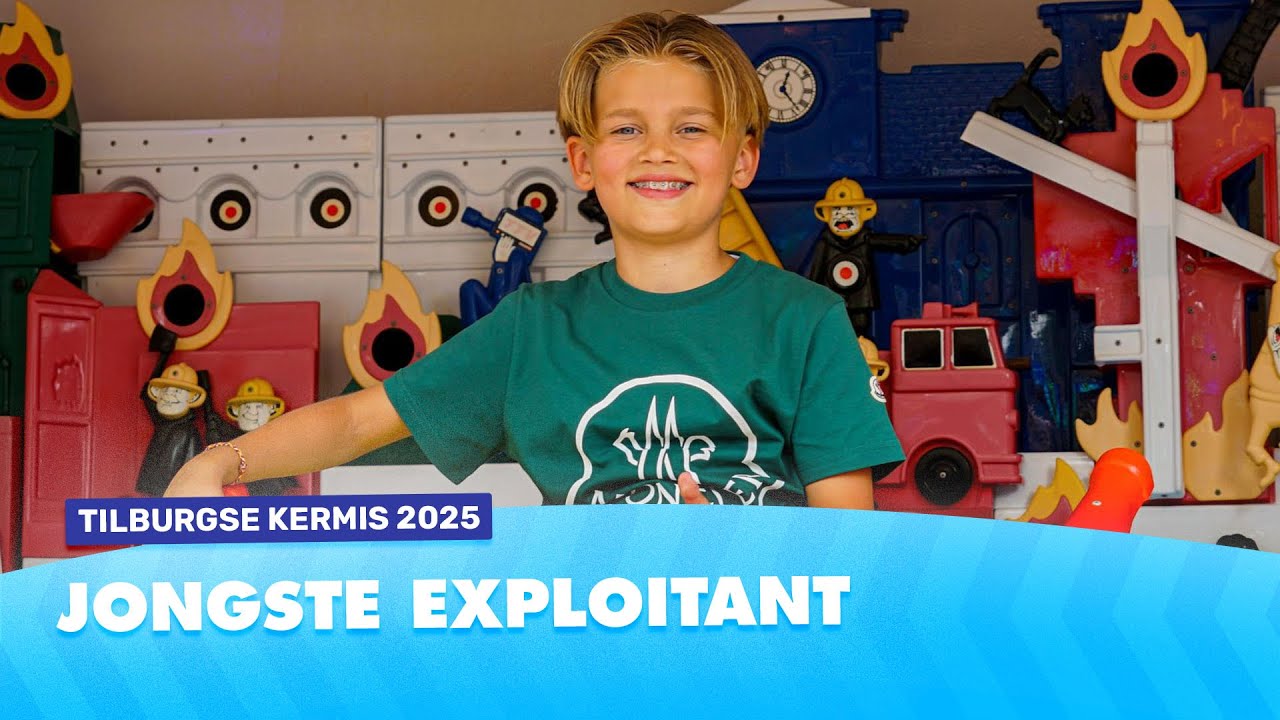 DIT WAS DE JONGSTE EXPLOITANT DIT JAAR | TILBURGSE KERMIS🎡 | KERMIS FM 2025💜