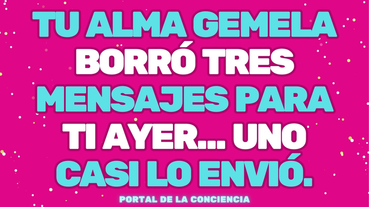 DIOS DICE: TU ALMA GEMELA DUDÓ TRES VECES AYER… Y UN MENSAJE QUEDÓ A UN PASO DE... 🚨 Mensaje de Dios