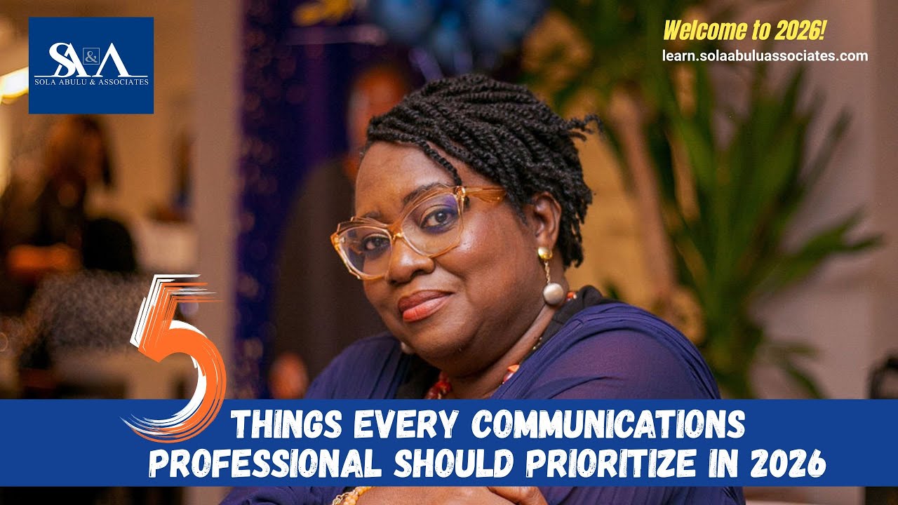 5 Things Every Communications Professional Should Prioritize in 2026