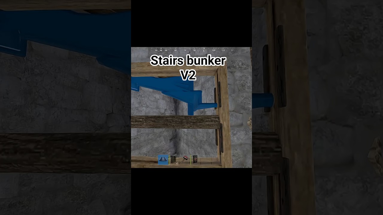 Stairs bunker V2 RUST