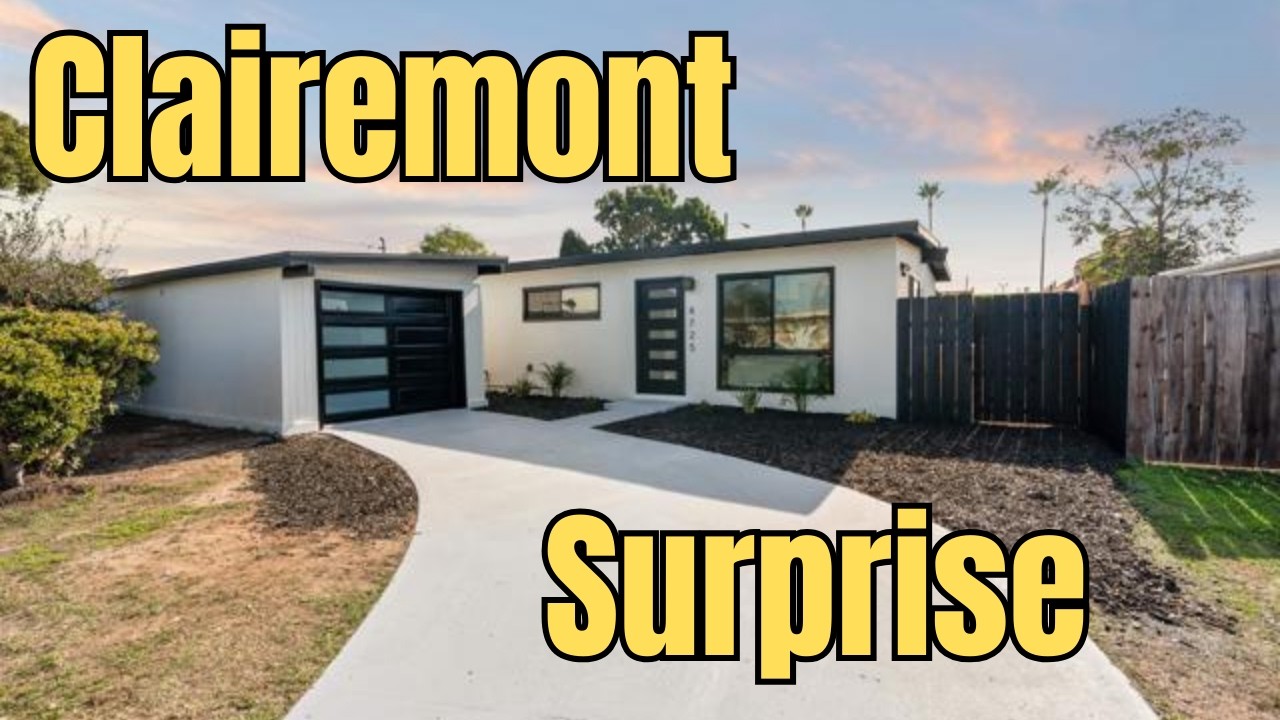 San Diego San Diego Home Tour: Fully Renovated 3 Bedroom in Clairemont (4725 Conrad St) Estate