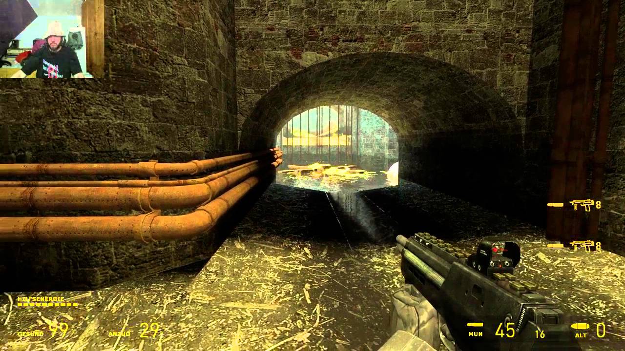 Half Life 2 UPDATE **Let´s Play ** Kap.3 Kanalroute( 2v2)