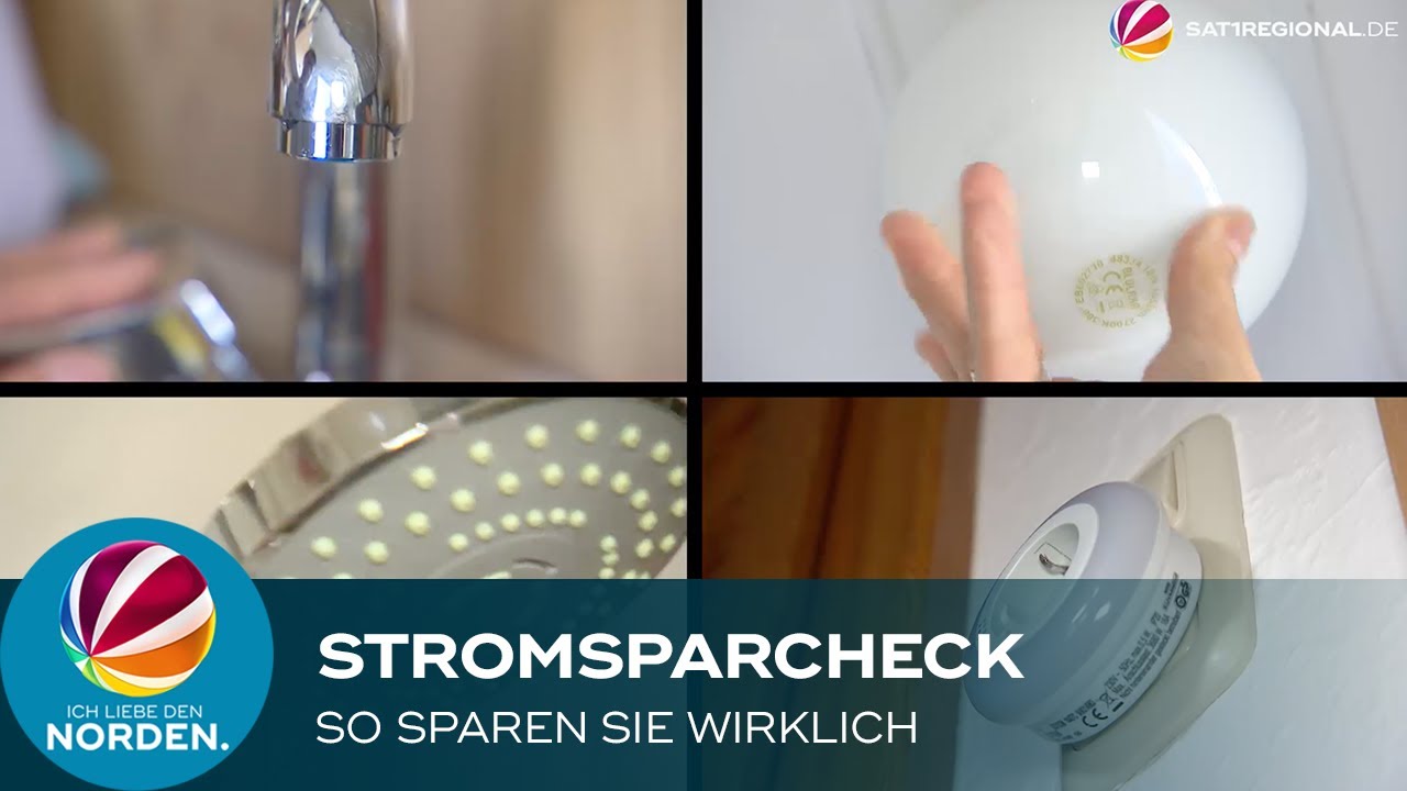 Stromsparcheck: So sparen Sie Energie und Geld