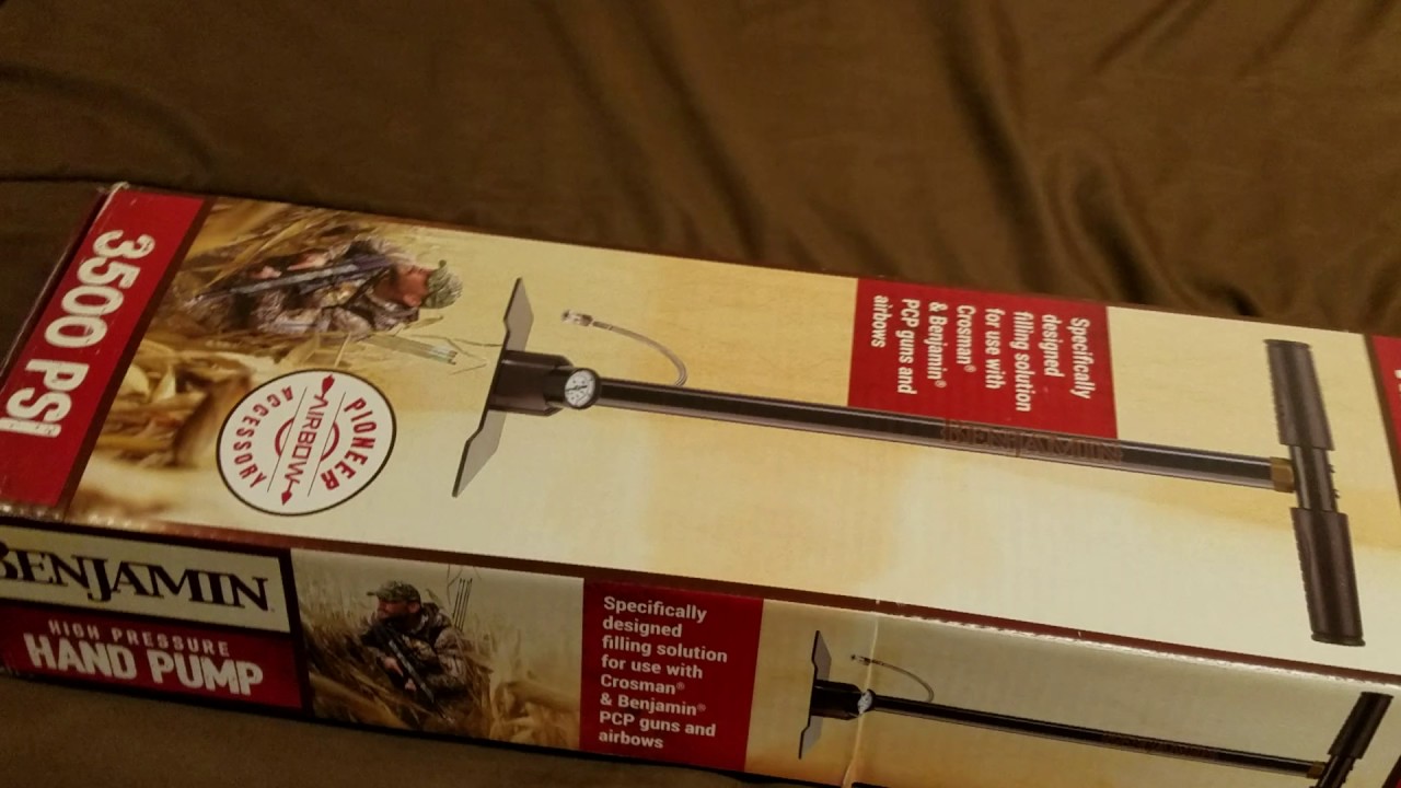Benjamin Marauder PCP hand pump