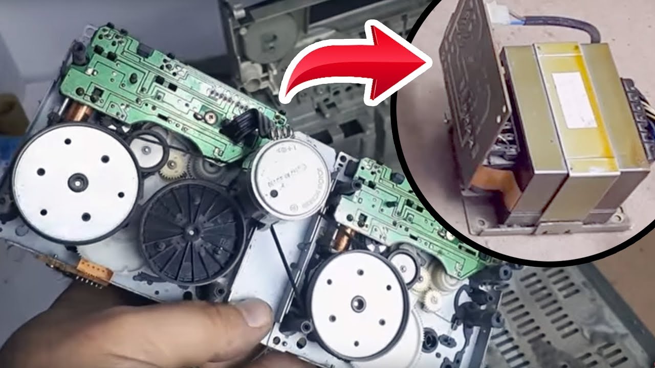 Powerful Transformer from Music Player - Müzikçalardan çıkan güçlü trafo