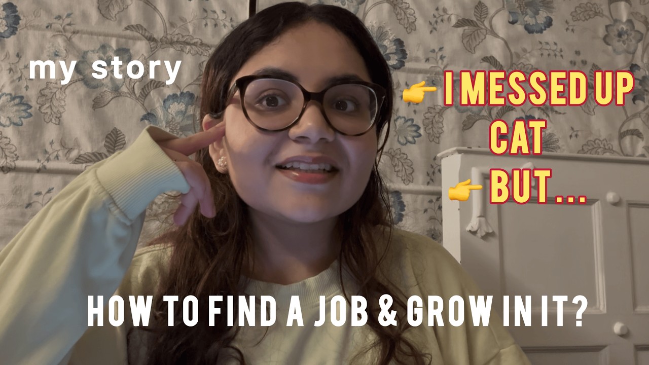 Bad CAT Score → Off-Campus Job → Promotion in 1 Year | *What Actually Worked*