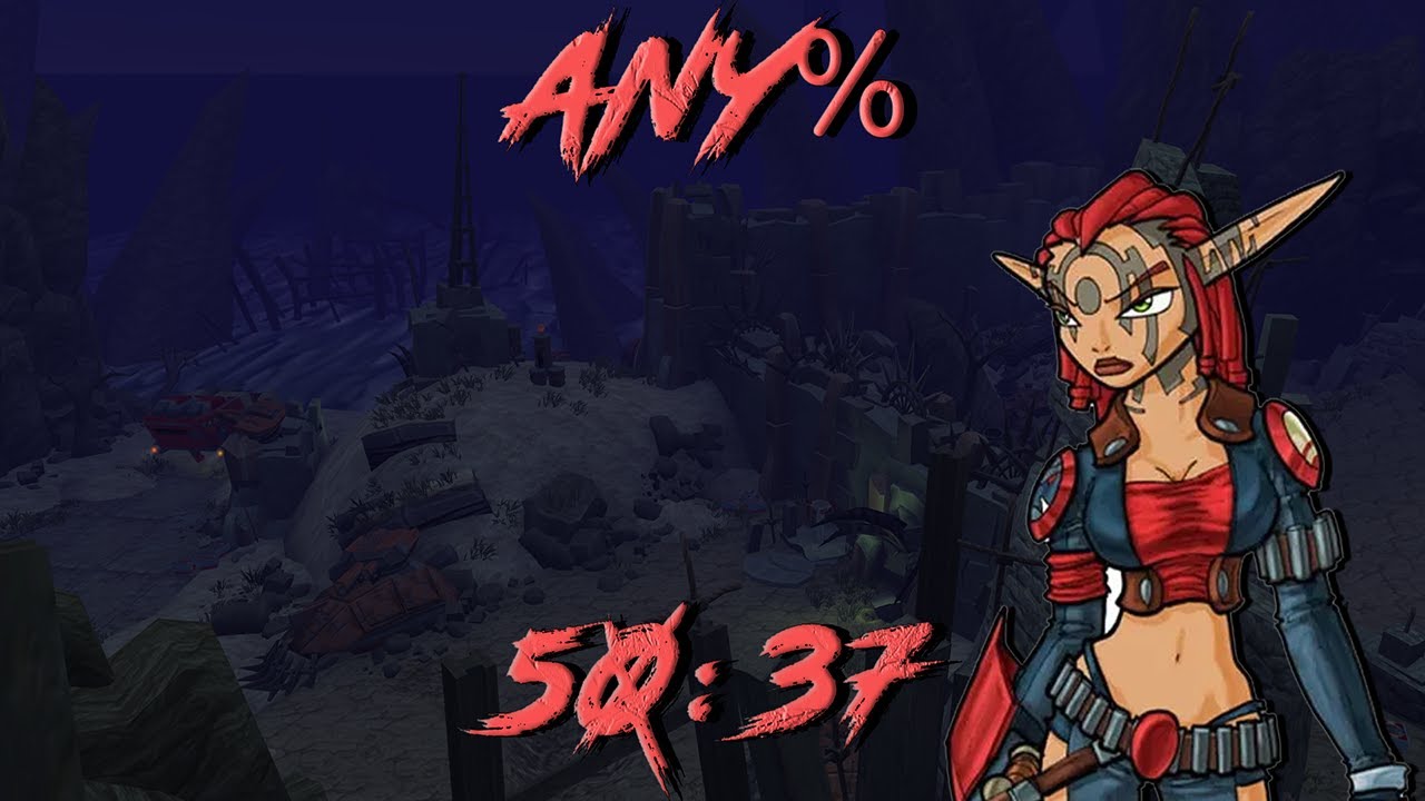 Jak II OpenGOAL Any% Speedrun in 50:37