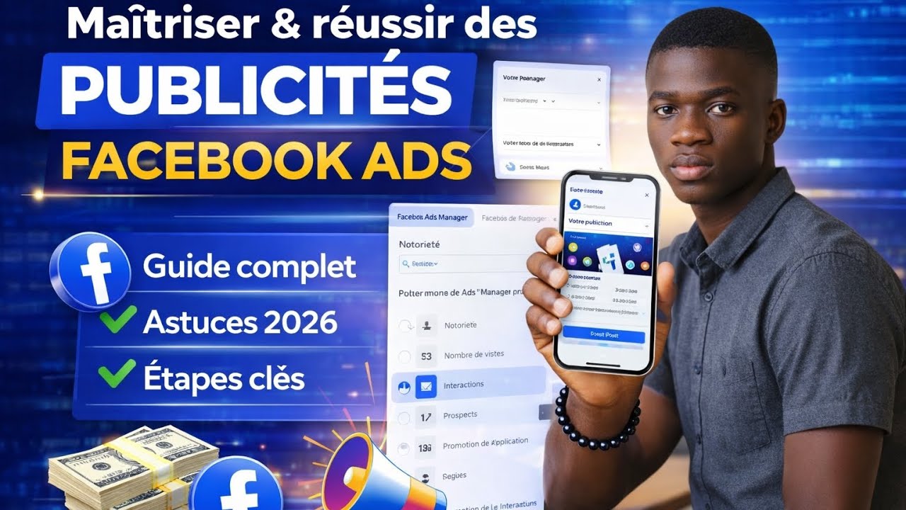 Comment Lancer une Publicité Facebook Ads avec ton téléphone ( Guide complet 2026)