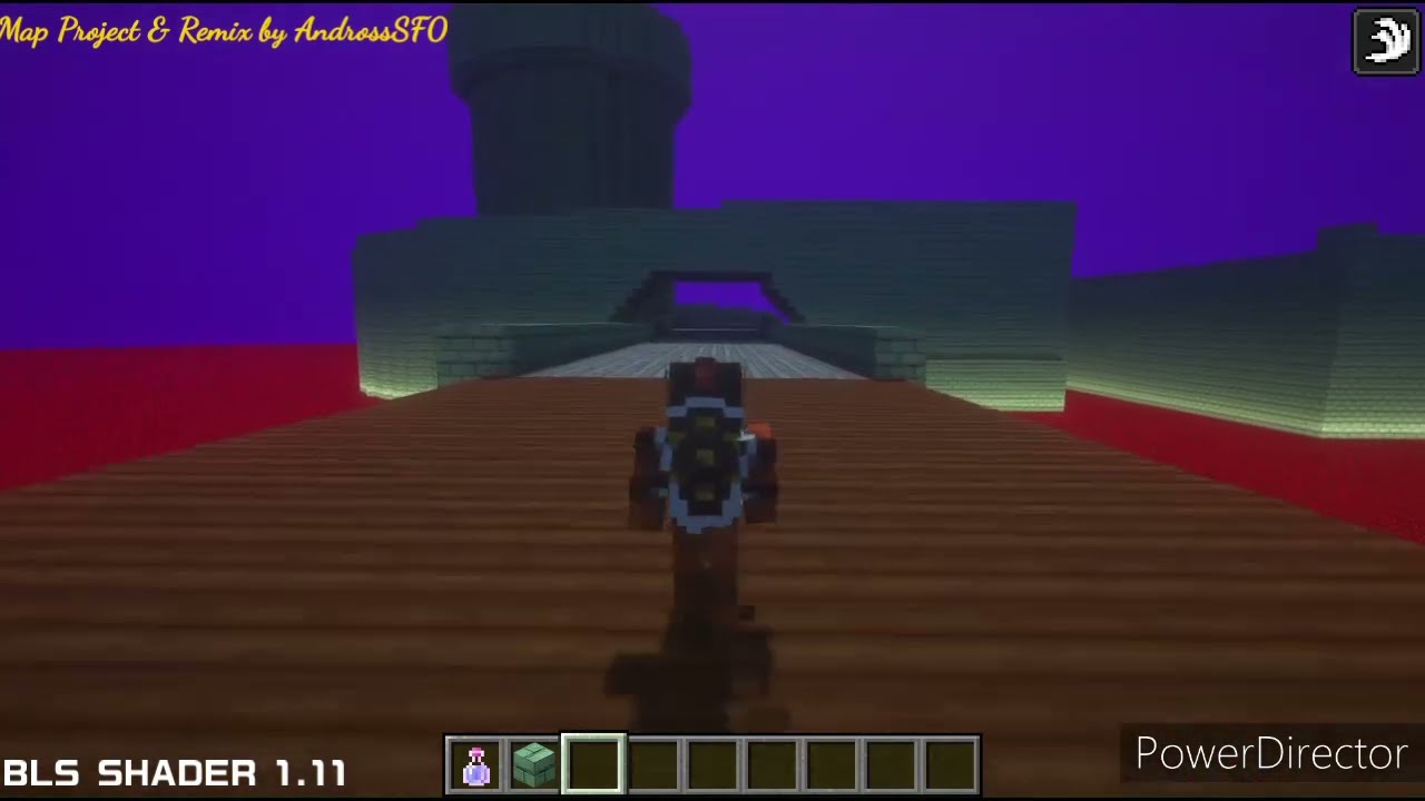 Minecraft Mario Kart 64 - Bowser Castle