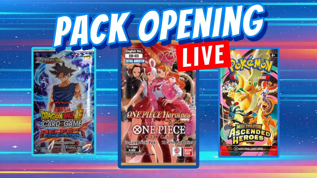 Weeeee Live!!!! Pack Opening !packs