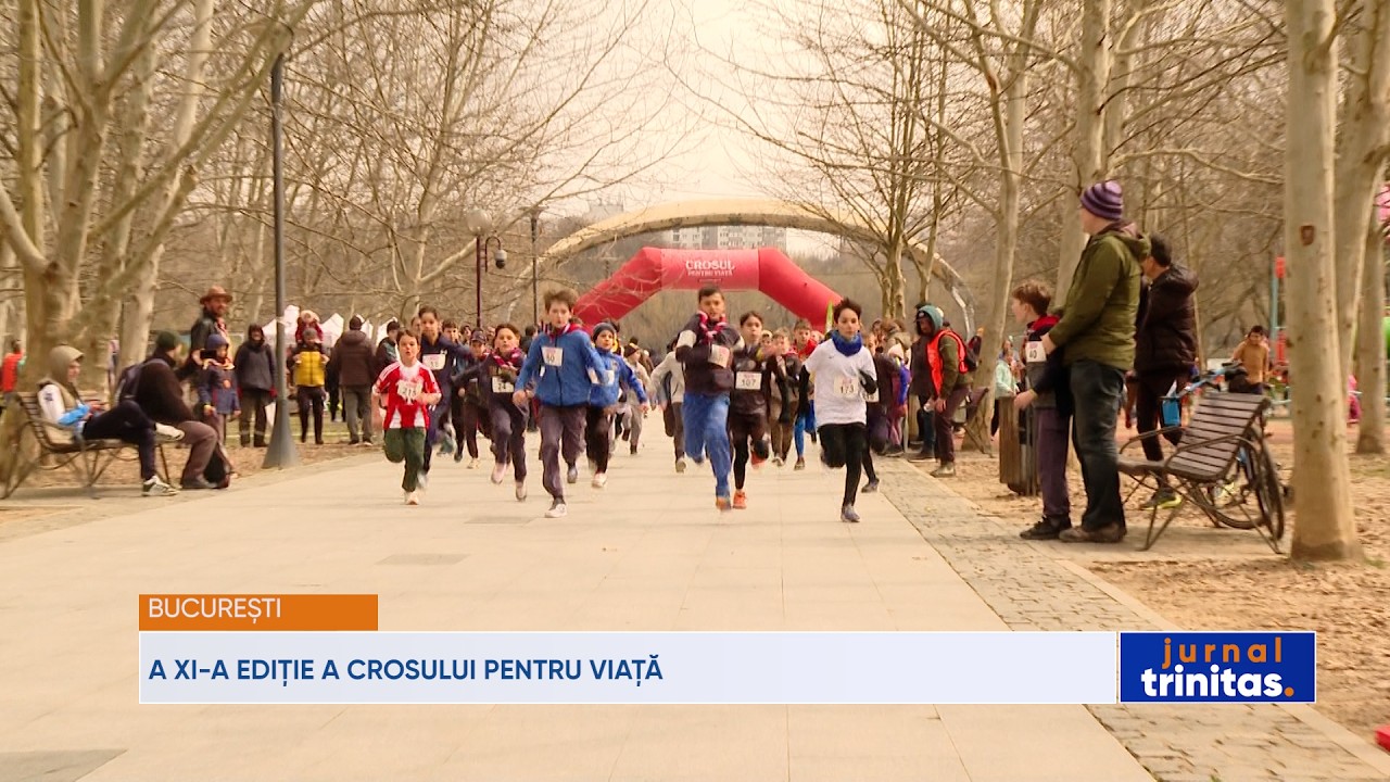 A XI-a ediție a Crosului pentru Viață