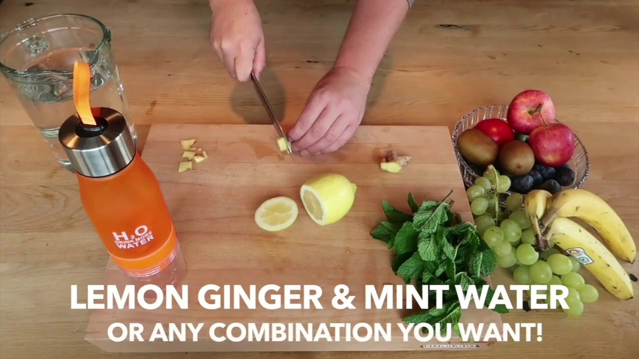 H2O Fruit Infusion Water Bottle Recipe