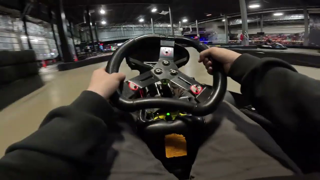 Spark goes carting (MASSIVE CRASH)