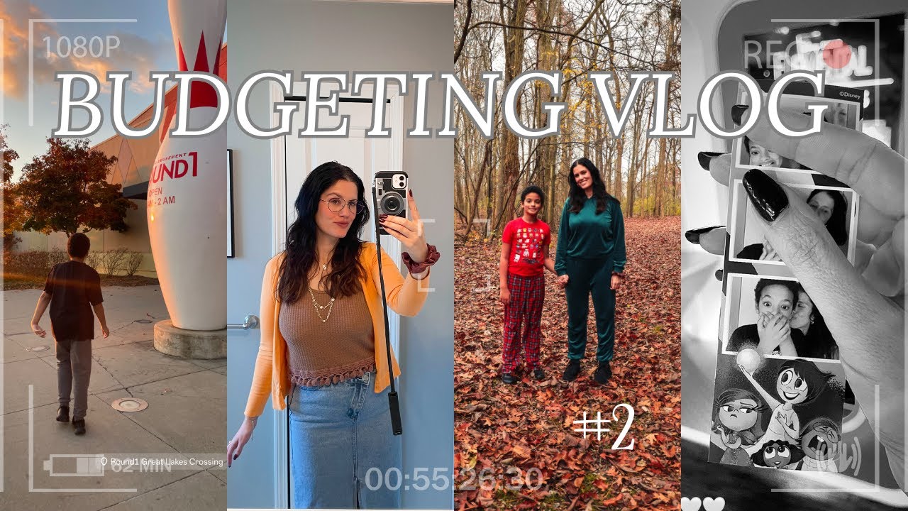 BUDGET VLOG #2: Exactly what I made + spent November 2024 as a Michigan single mom | December reset!