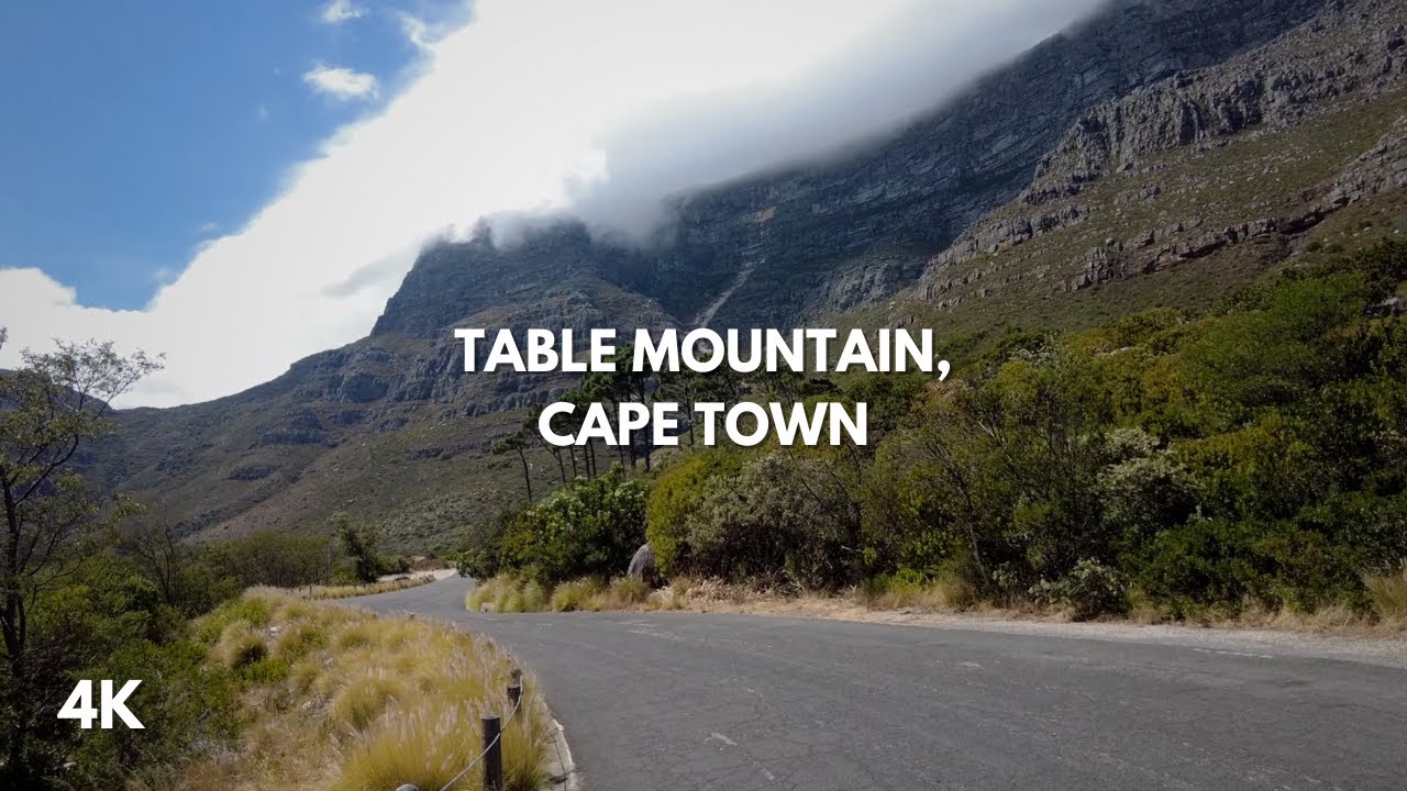Hiking TABLE MOUNTAIN via PLATTEKLIP GORGE route in 40 minutes - ASMR