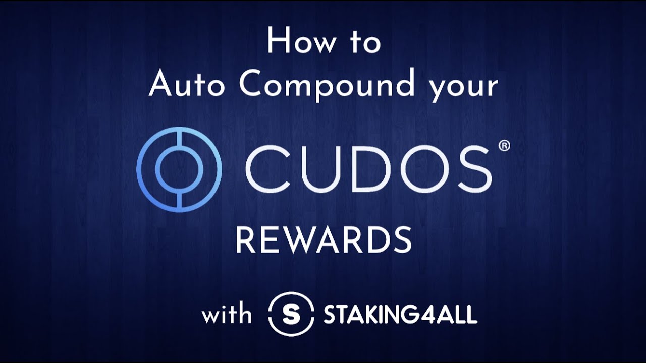 How to Auto compound your Cudos rewards